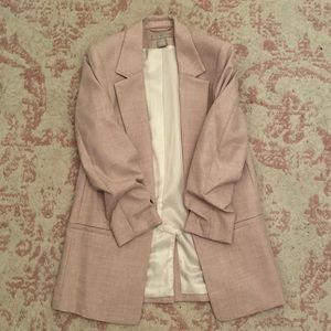 H&M pink blazer